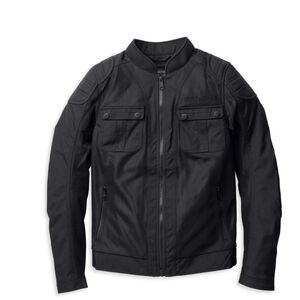 Harley Davidson Women's Zephyr Mesh Jacket w/ Zip-out Liner - Black